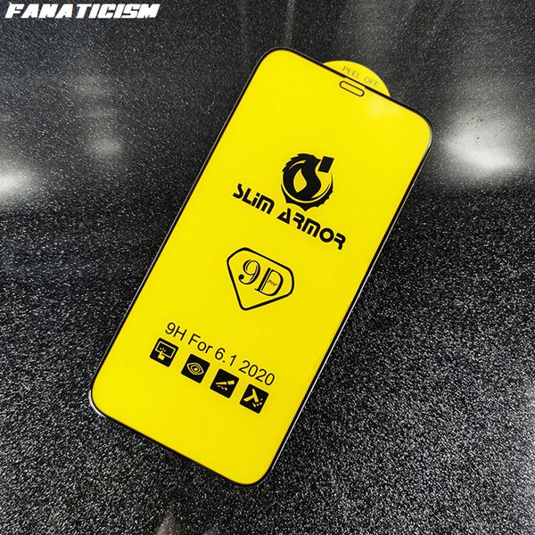 

slim armor 9d tempered glass for iphone 12 pro max 12pro 12mini screen protector iphone se 2020 full coverage glass film
