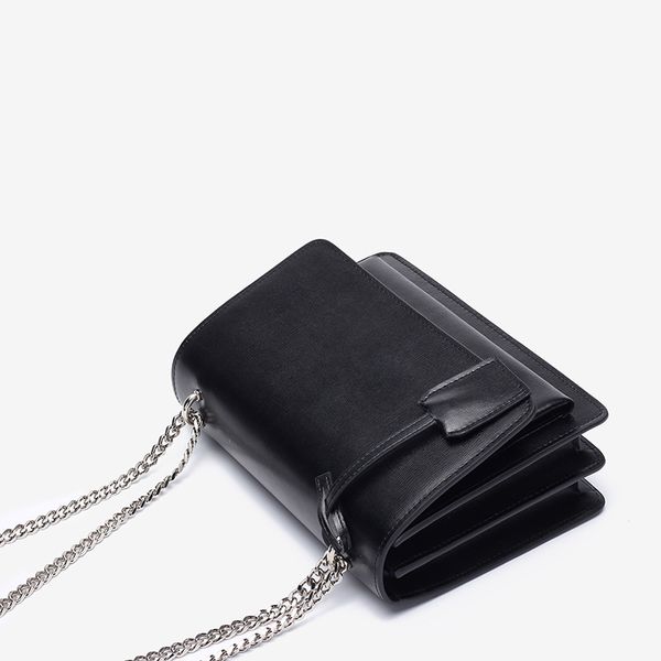 

fashion designer leather shoulder bag chain flap crossbody bag handbag red organ for women &girls office daily