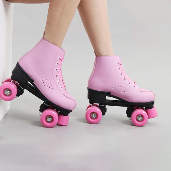 

inline & roller skates double row 2 men and women wheel 4-wheel flash