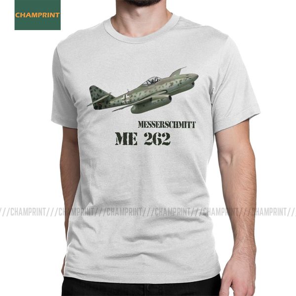 

funny messerschmitt me 262 wehrmacht t-shirt men cotton t shirt tank german tiger panzer short sleeve tee shirt printing