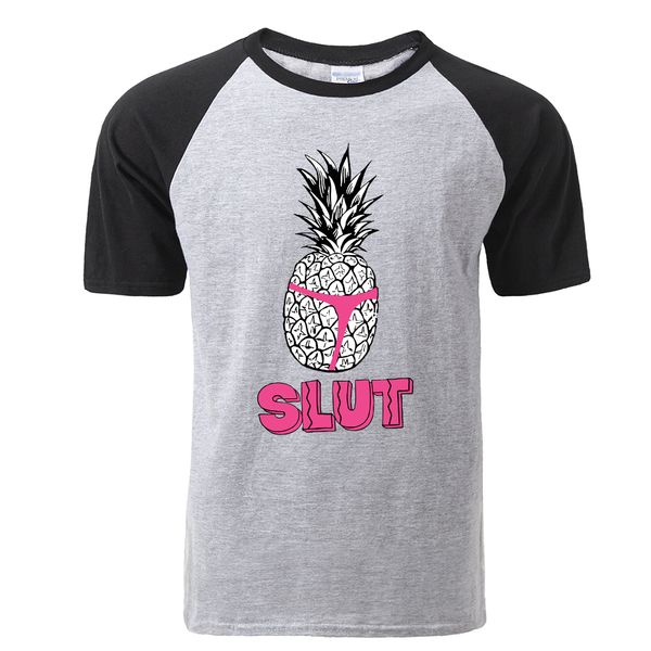 

funny pineapple brooklyn 99 tv show print raglan t shirt men hip hop summer cotton short sleeve tshirts harajuku streetwear