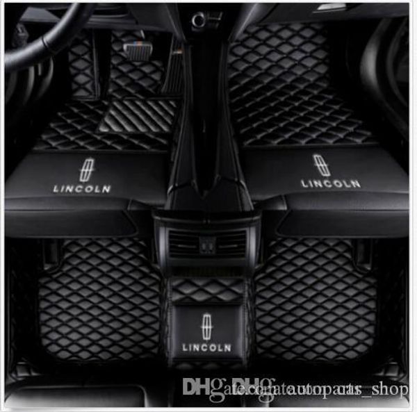 Convient pour 2007-2019 Lincoln Continental MKC MKT MKS MKX MKZ tapis de sol de voiture coussinet de pied imperméable pour intérieur de voiture 1949