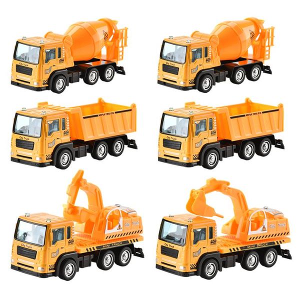 

1:55 pull- back alloy construction truck vehicle toy for kid gift 06