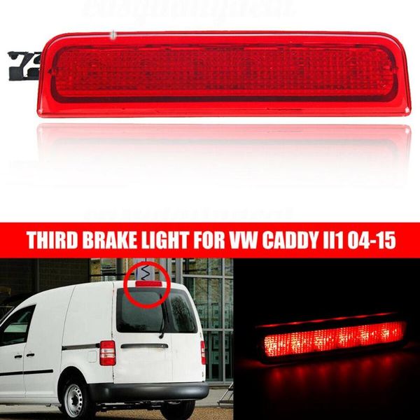 

car led third rear brake light 3rd tail slamp for caddy iii box for estate 2004-2020 12v auto brake rear warning slight