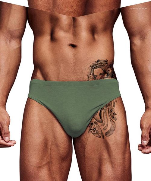 

underwears men fashion slim casual underpants mens breathable solid briefs man modal lift hip thin, Black;white