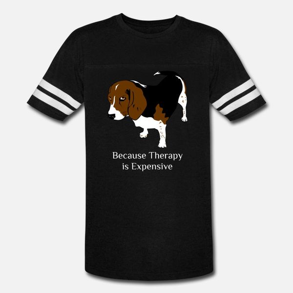 

beagle lover therapy is expensive funny dog owner t shirt men customized 100% cotton crew neck clothing fitness funny casual spring autumn