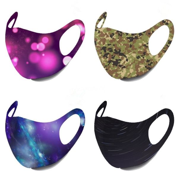 

sponge face masks starry sky american election supplies dustproof print mask universal for men and women american flag mask xhh9-3045#402#39