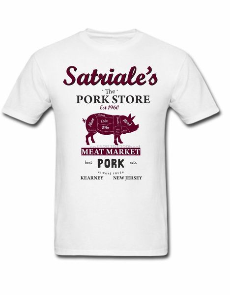 

the sopranos t shirt satriales pork store new jersey gangster mobster tv tony cool casual pride t shirt men new fashion