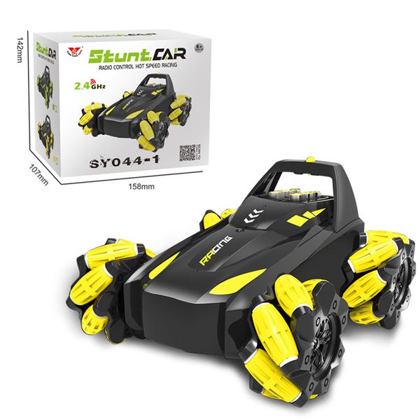 

rc stunt car 2.4g 3d вращающийся drift fancy stunt гонки climbing drift деформация led раскладные автомобили electric rc boy детские игрушки