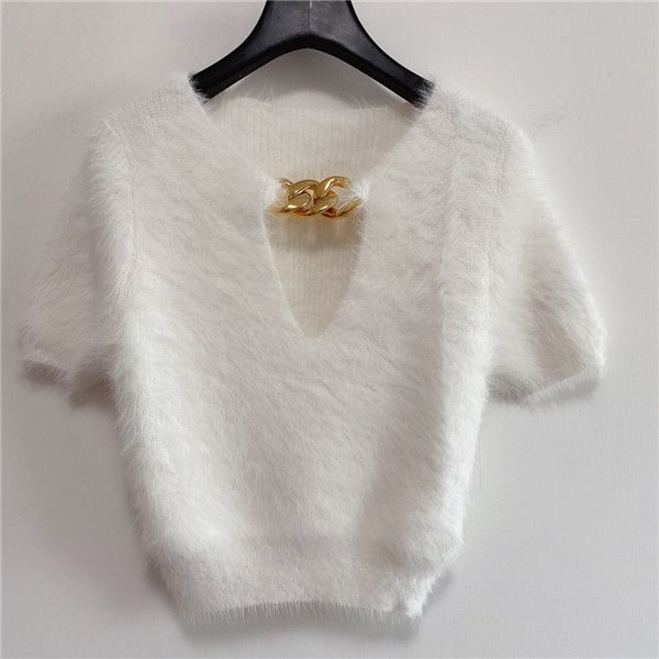 

women sweaters brand knitwears pulloverletter knitting t-shirt letter knitted in cashmere sweater cardigan outwear coat designer sweater, White;black