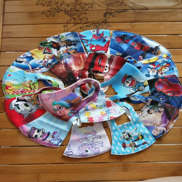 

10pcs celebrated kids lover cartoon character mask designer face masks cartoon stretch mask for kids kids lover korting korting