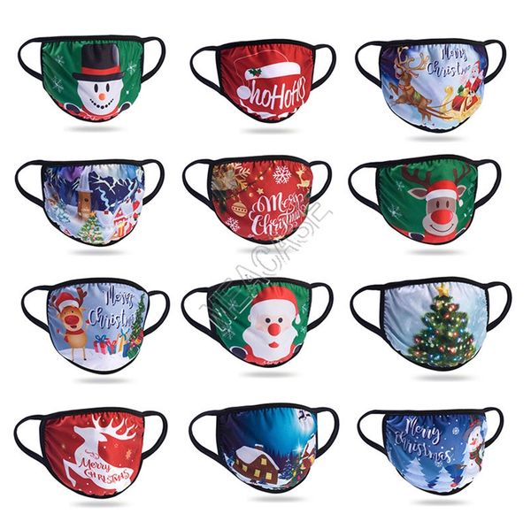 

led светящиеся рождество маски маски мультфильм face письма санта-клауса элк снеговик хлопок маски многоцветный свет up xmas party лицевые м, Blue