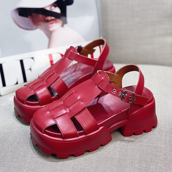 

errfc selling womens red casual sandals white fashion foward designer ladies slides platform rome silver girls shoes, Black
