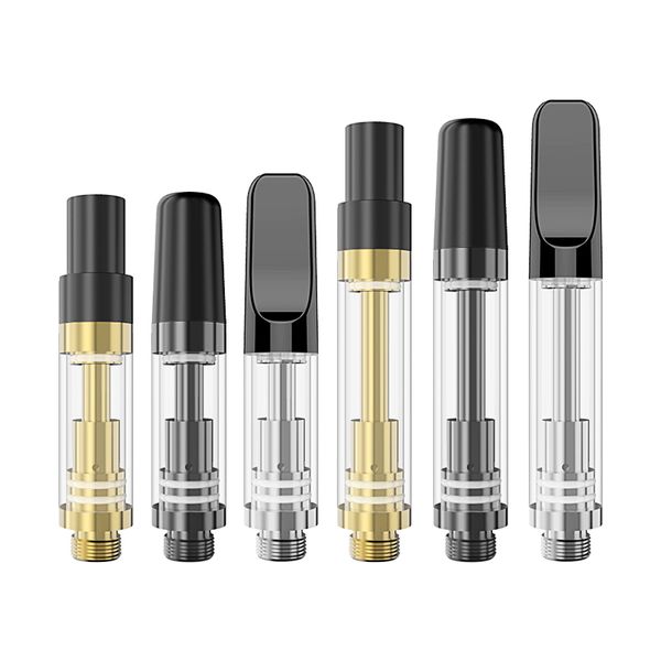 

0.5ml cigarette atomizer vape cartridge thick ceramic e dab gass 510 oil atomizer 1ml vaporizer clearomizer tank pen wax ce3 mvieh
