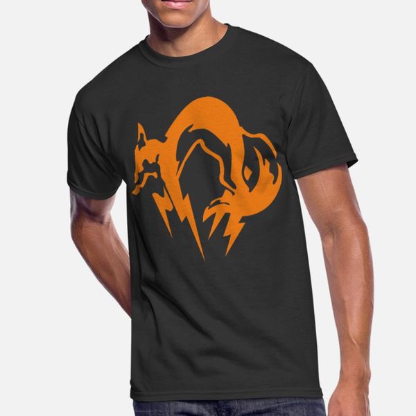 

fox mgs t shirt men graphic cotton round neck trend graphic humor spring formal shirt