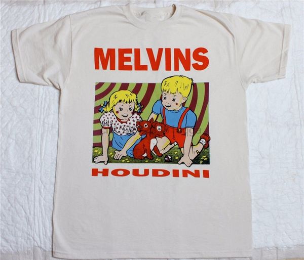 

melvins houdini sludge metal stoner rock fantomas natural color t-shirt прохладный tops футболочку