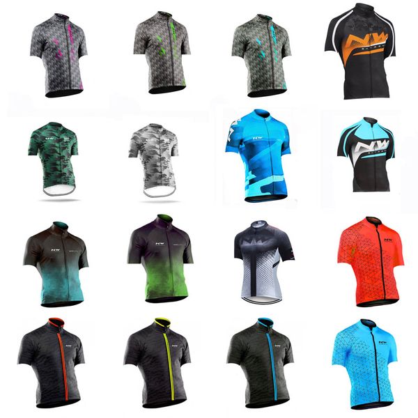 

men cycling short sleeve jerseys cycling jerseys mtb cycle bike only shirt clothing s20070706, Black;red