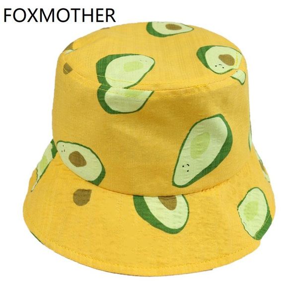 

2019 avocado fisherman women fashion hats white new color caps yellow foxmother bucket nscyn beidiensport, Black;white