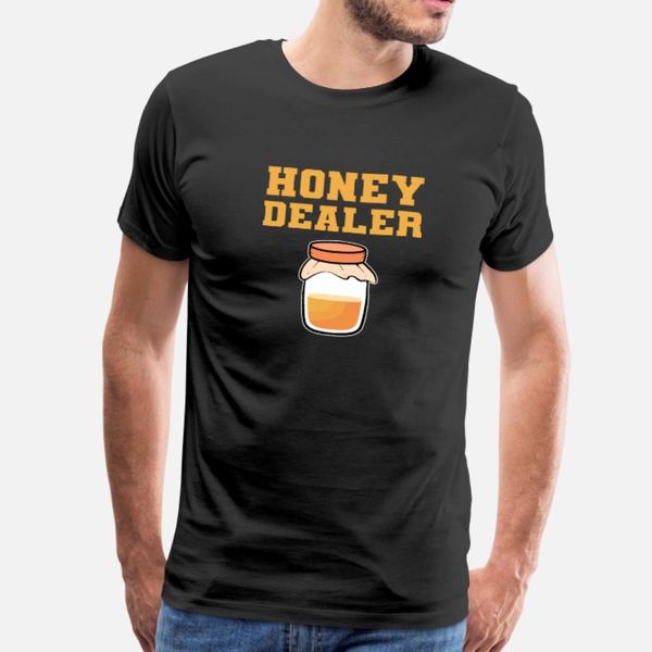 

honey dealer beekeeper bee lover honey nectar gift t shirt men cute 100% cotton crew neck unique cute building spring formal shirt