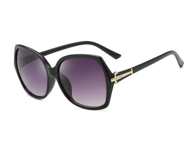 

new sunglasses ladies luxury oversized frame square gradient lens sunglasses personality trend plastic casual anti-ultraviolet sunglasses, White;black