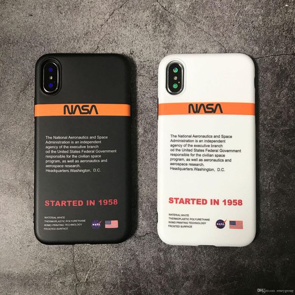 

us street trend astronaut space soft off silicon cover case for iphone 11 pro max 6 s 7 6s 7plus 8 8plus x xr xs white max phone coque