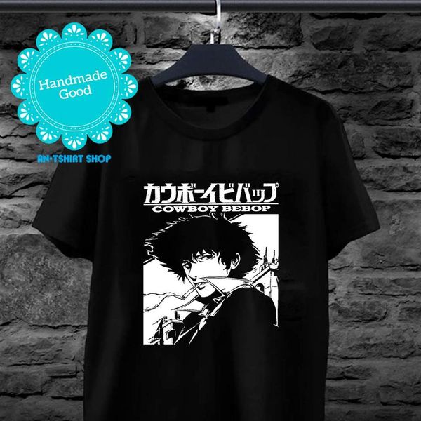 

cowboy bebop shirt anime manga akira sci fi t-shirt fashion 2019 o-neck casual tee shirts