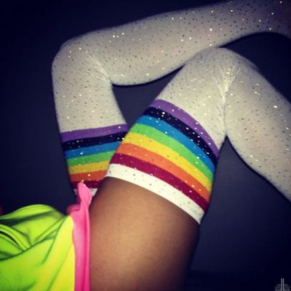 

Women Sexy Socks Girls Over Knee Fashion Stockings Socks with Rhinestones Girls Party Style Trendy Stockings Tik Tok Wholesale