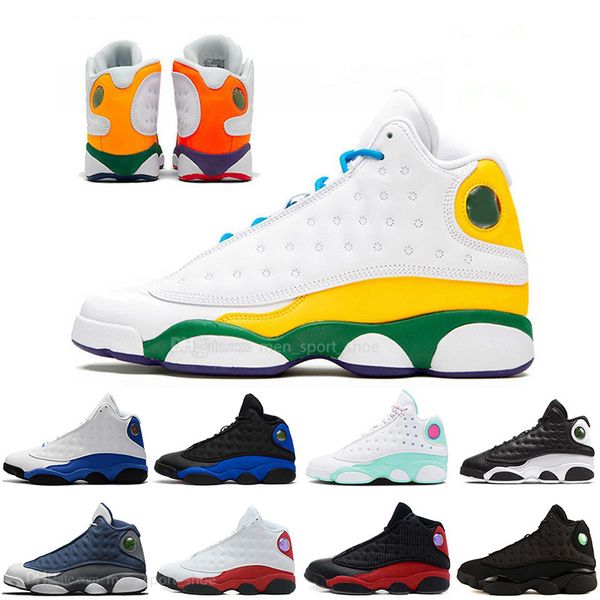 

2020 новый 13 13s кремнем разводят обувь cny мужчин баскетбол hyper royal история полета браун суд фиолетовый лейкерс мужские спортивные диз
