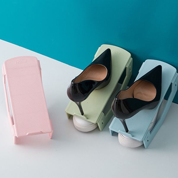 

shoe hanger durable shoe organizer footwear support slot space saving cabinet closet stand shoes storage rack shoebox
