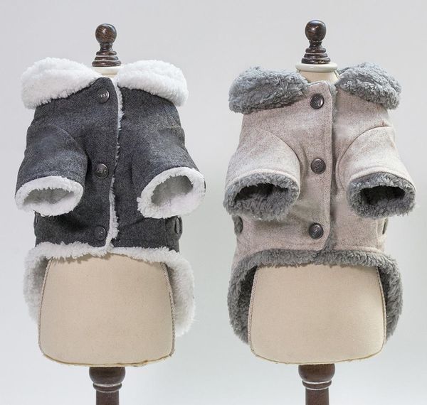 

Popular dog coats warm winter cotton jackets coats for small and medium dogs clothes letter winter dog jacket for petscolla