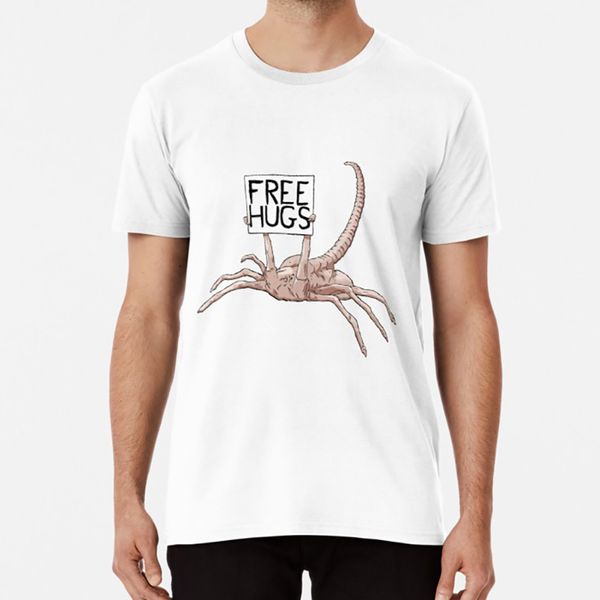 

лицо hugger цветное free hug тенниска