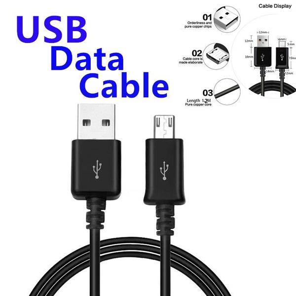 

cgjxsandroid fast charging travel wall charger 1 .2m micro usb data cable adapter for samsung galaxy s7 s6 edge plus note 4 note 5