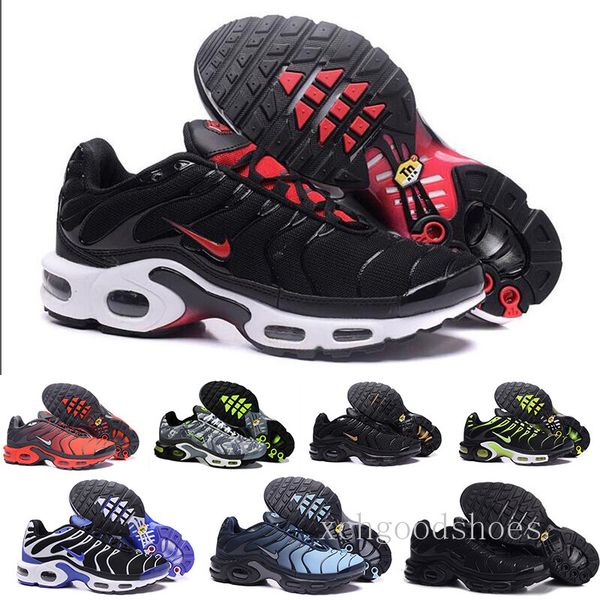 

2019 new running shoes men tn shoes tns plus fashion increased ventilation casual trainers olive red blue black sneakers chausseures zzr9