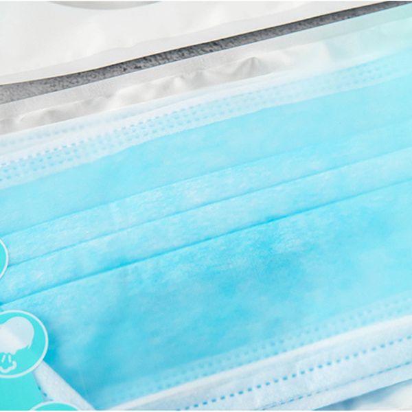 

opp bags zipper plastic retail packaging bag for disposable protective face mask bag dustproof package bag anti bacteria masks bags