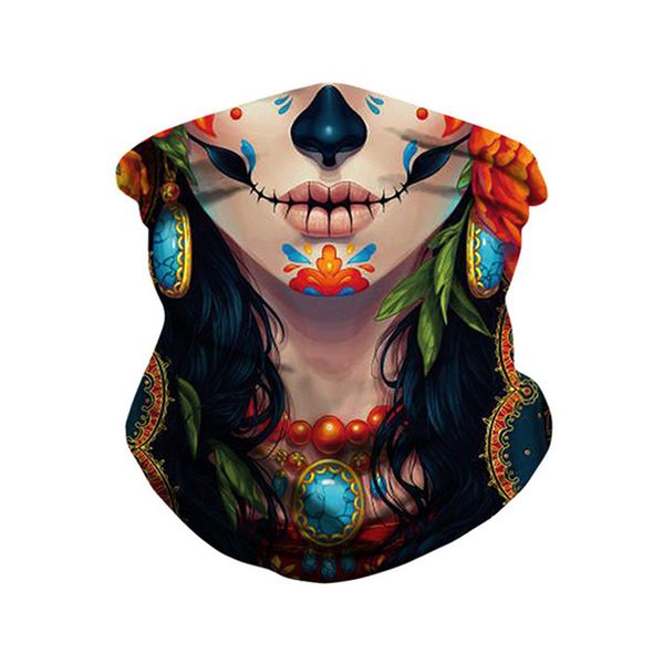 

face masks fashion head neck scarf mouth mask outdoor cycling fishing camping headband bandana face shield camping equipment, Black