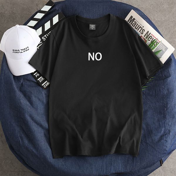 

men's t-shirts sko no round collar short sleeve t shirt contracted leisure tees size plus xxxl, White;black