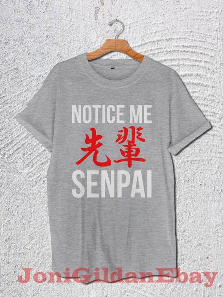 

notice me senpai shirt t-shirt japanese anime notice me senpai 2019 summer fashion & tees print casual cotton male t shirt