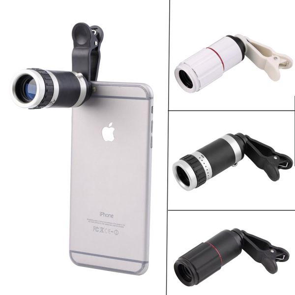 

cgjxsniversal 8 -18x zoom optical mobile phone telescope telep camera len clip promotion