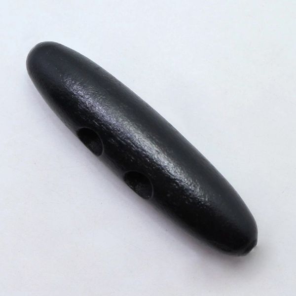 

30mm sewing 2 hole coat button wooden knitwear duffle toggle