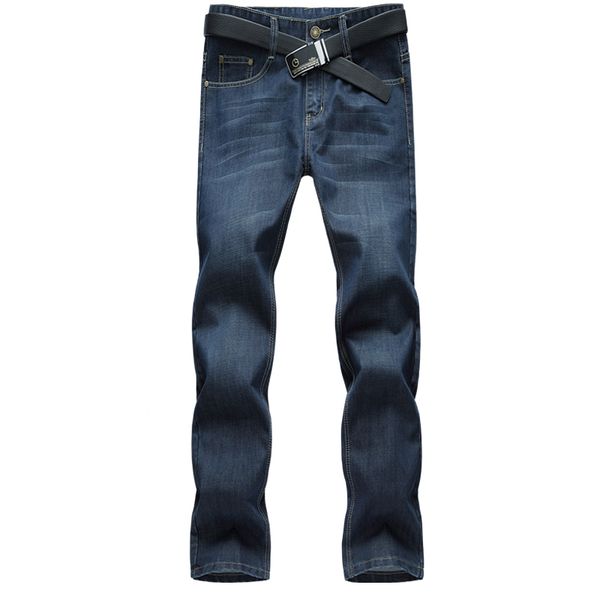 

men's jeans 2021 arrival seasons style men denim fashion casual solid adding fertilizer loose large size 34-52, Blue
