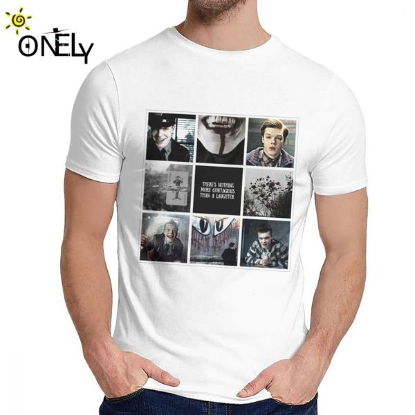

great jerome valeska joker aesthetic short sleeve men's streetwear soft cotton classic o-neck homme tee shirt