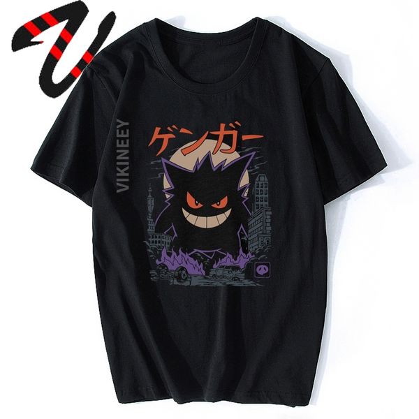 

gengar kaiju japan style t-shirt men's t-shirt 100% premium cotton sweatshirt o-neck tee shirts fashion