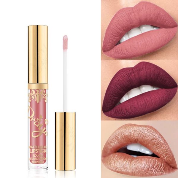 

lip gloss moisturizer waterproof shimmer liquid lipstick matte makeup metallic long lasting lips care
