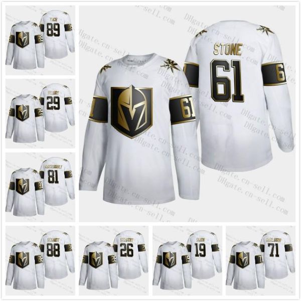 

2020 white golden edition jersey 18 james neal 29 fleury men lady youth vegas golden knights mark stone 88 schmidt karlsson smith stastny, Black;red