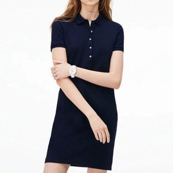 

casual dresses 2021 fashion women dress big size plus short sleeves shirt stripe bodycon midi pencil, Black;gray