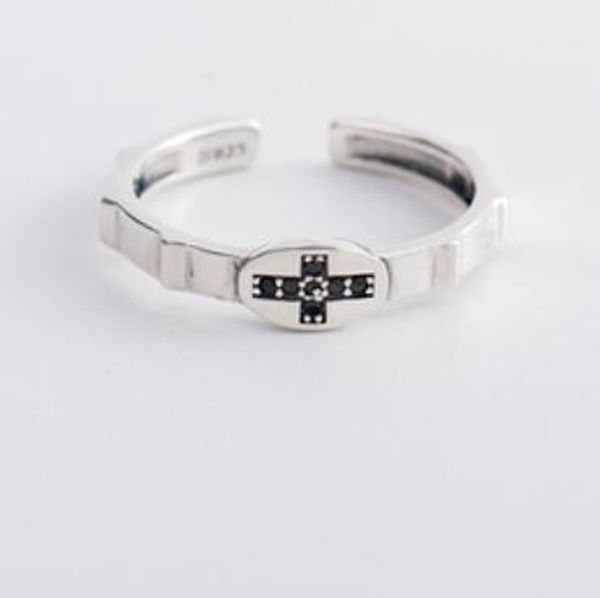 

jewelry s925sterling silver rings for women bee cross open rings simple fashion of shipping