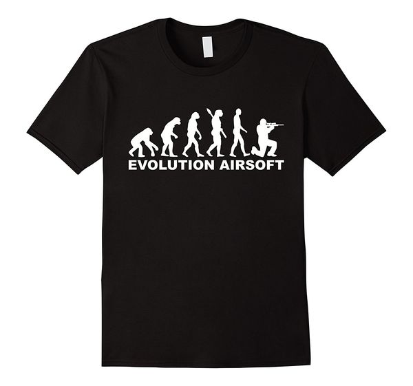 

2019 новое лето круто tee shirt evolution airsoft футболка хлопковая футболка