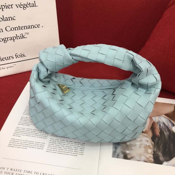 

new tote bags real genuine leather woven bags with knotted hand bags large capacity ing