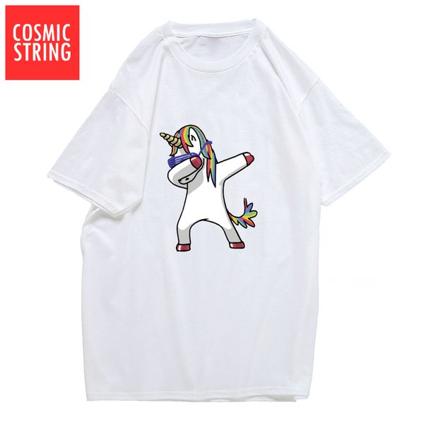 

cosmic string men's t-shirt dabbing tee shirt fashion animal dog print funny t-shirt men's summer casual male t shirt hipster
