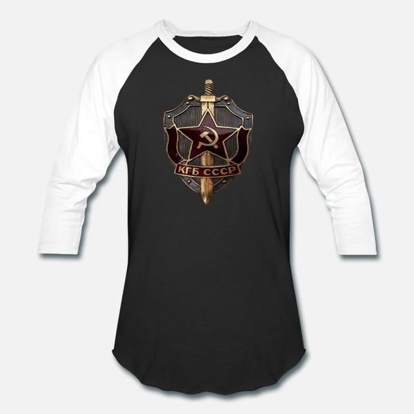 

kgb знак тенниски мужчины характер футболка s-xxxl нормальных подарки мода весна осень обычная рубашка